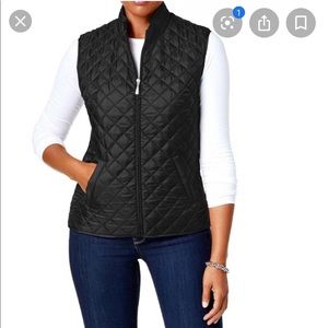 Karen Scott Vest - Black